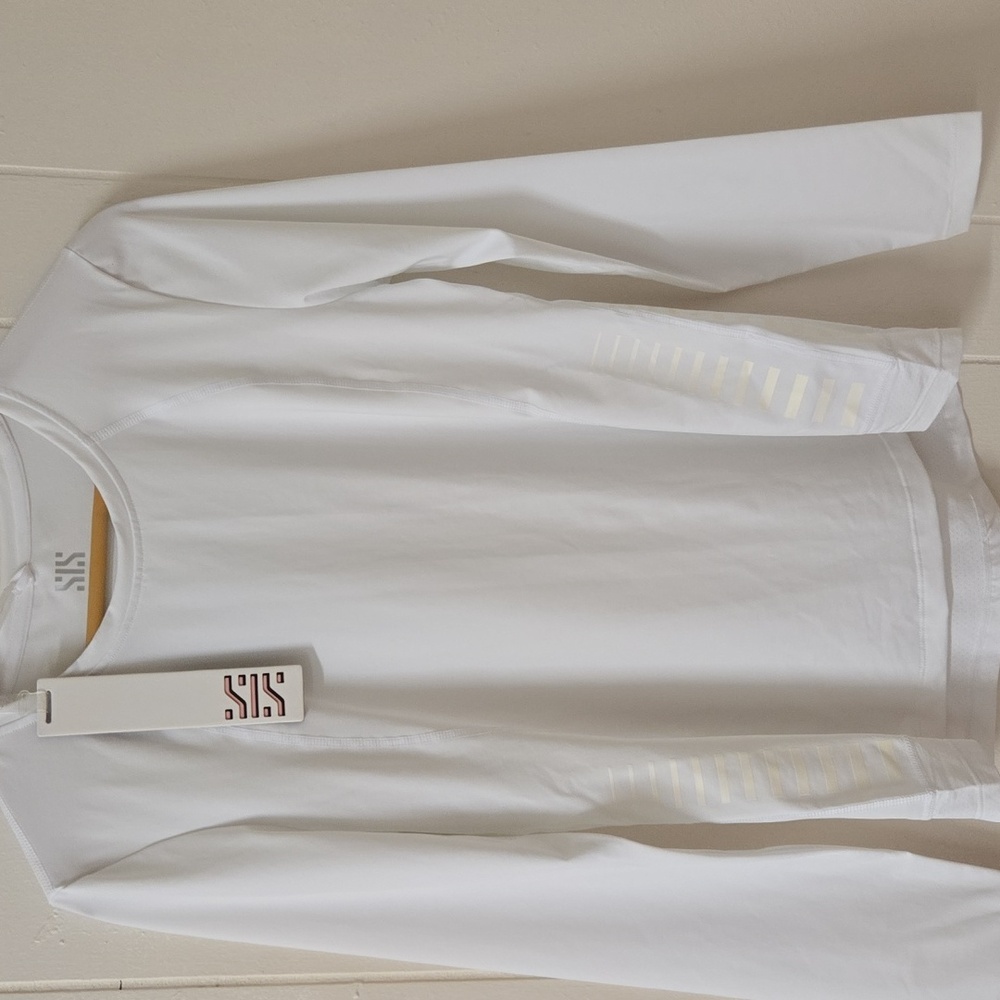 Sisley White Long Sleeve Tee